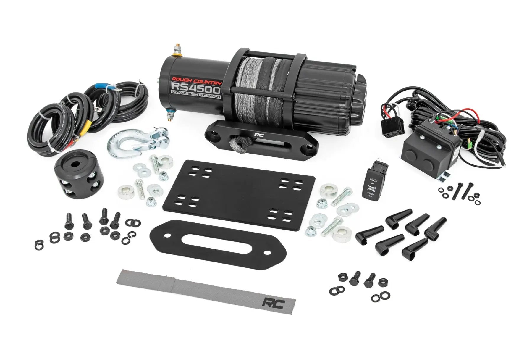 Winch Plate | RS4500S | Can-Am Defender MAX HD10 by Rough Country
