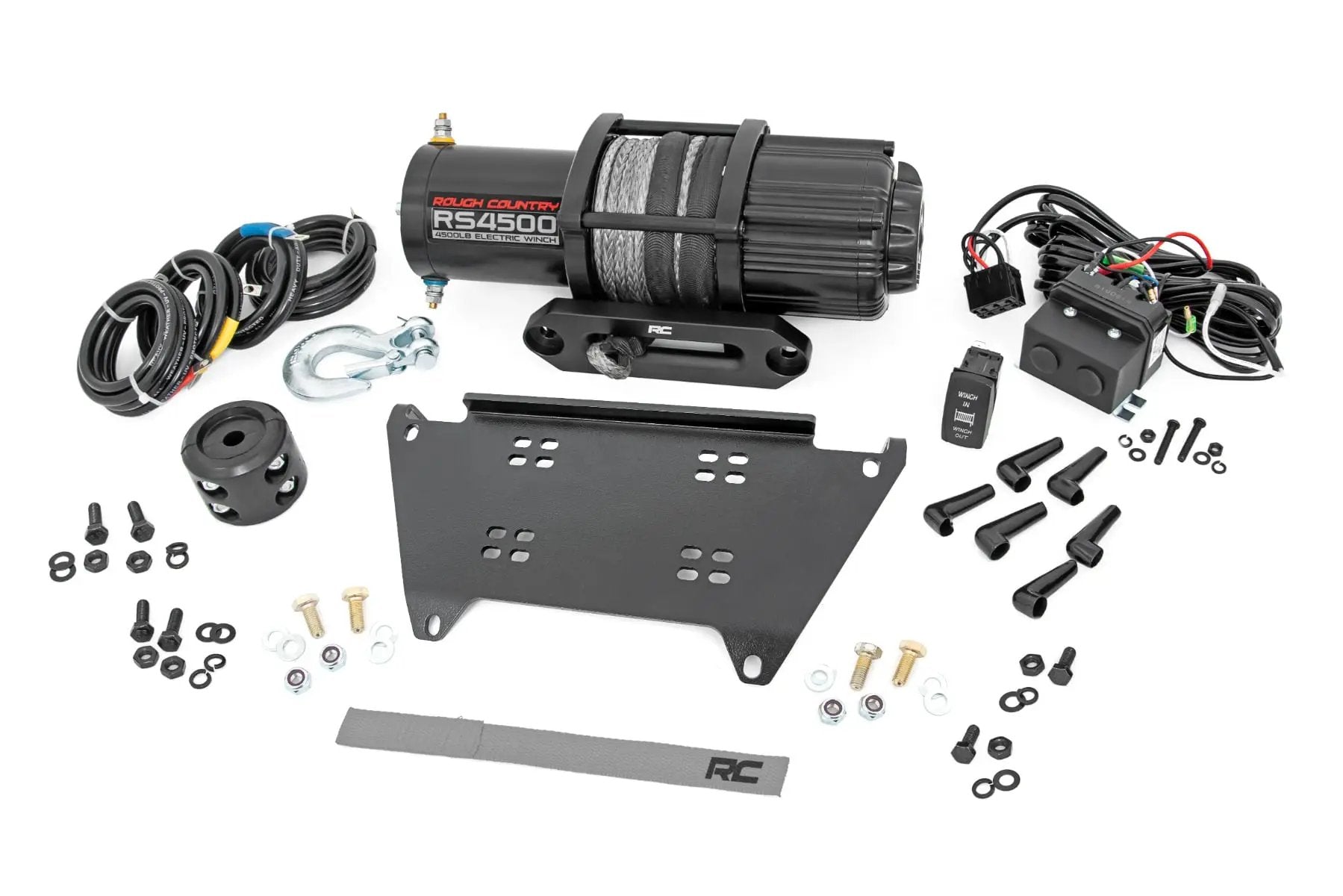 Winch Mount | RS4500S | Polaris Ranger XP 1000 by Rough Country