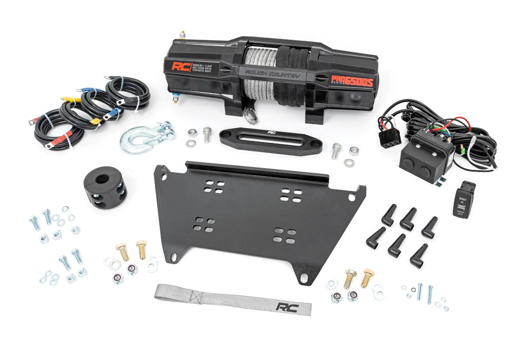Winch Mount | RS6500S | Polaris Ranger XP 1000 by Rough Country