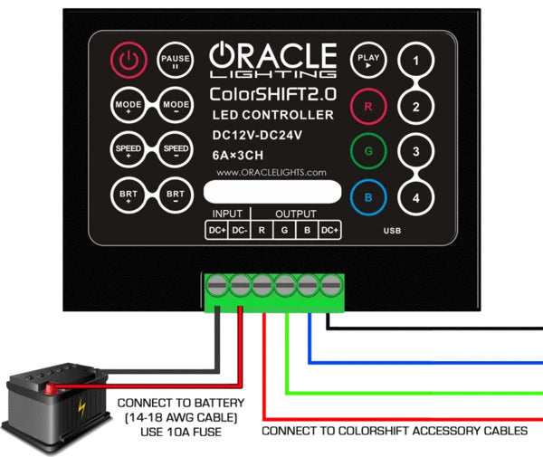 ORACLE Lighting ColorSHIFT V2.0 LED Controller by Oracle Lighting