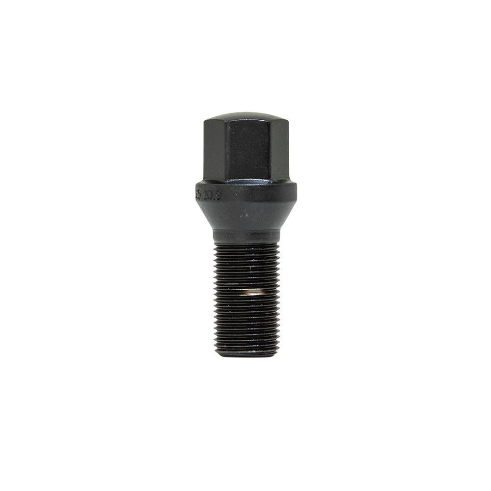 BOLT CONE 17MM 15-1.25 BLK 28MM BULK by Gorilla Automotive