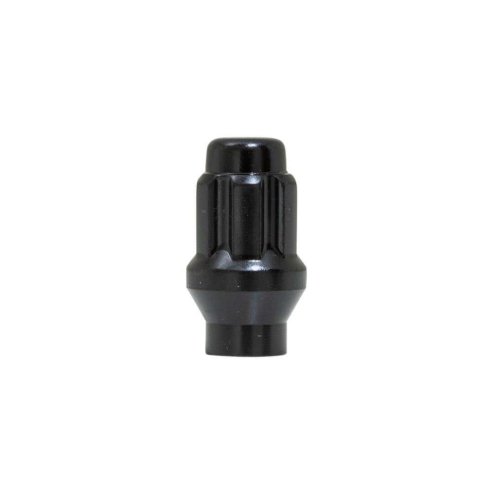 SPLINE LUG BOLT 12-1.50 28MM BLK BULK by Gorilla Automotive