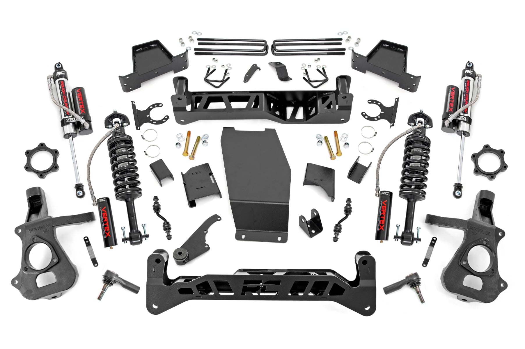 7 Inch Lift Kit | Alum/Stamp Steel | Vertex | Chevy/GMC 1500 (14-18 & Classic) by Rough Country