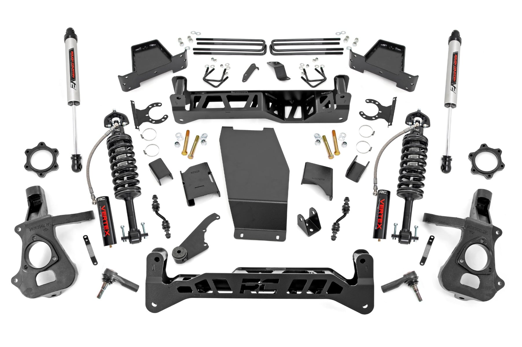 7 Inch Lift Kit | Cast Steel | Vertex/V2 | Chevy/GMC 1500 (14-18 & Classic) by Rough Country