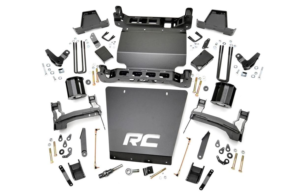 7 Inch Lift Kit | Bracket | Magneride | Cast Steel | GMC Sierra 1500 Denali (14-16) by Rough Country