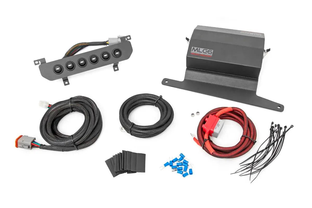 MLC-6 | Muliple Light Controller | Lower Dash | Jeep Wrangler JL/Wrangler Unlimited (18-26) by Rough Country