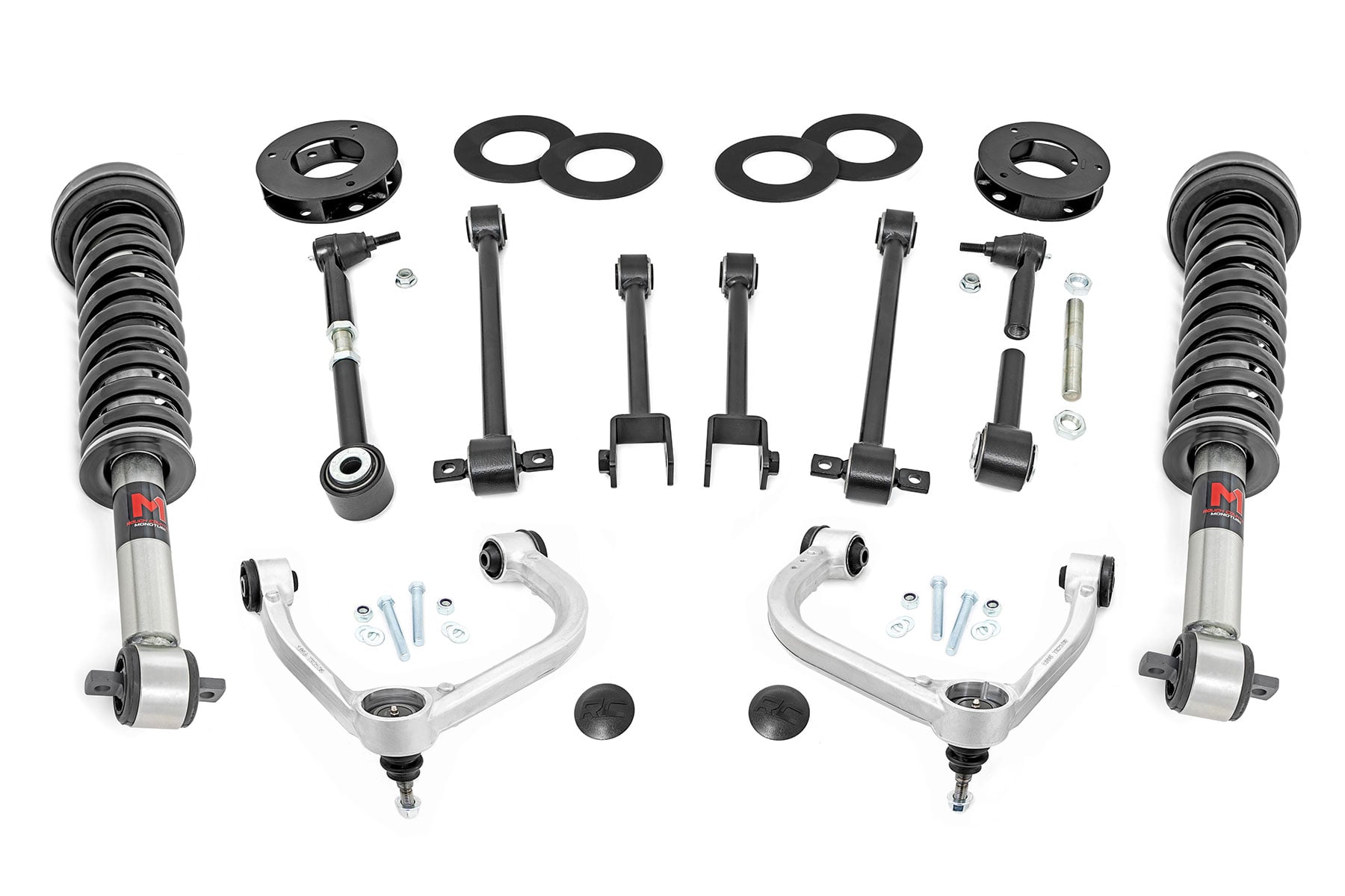 3 Inch Lift Kit | UCA | M1 Struts | Ford Expedition 4WD (2018-2024) by Rough Country