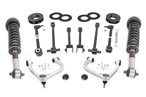 3 Inch Lift Kit | UCA | M1 Struts | Ford Expedition 4WD (2018-2024) by Rough Country