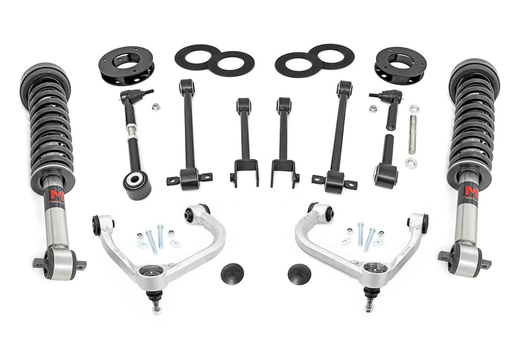 3 Inch Lift Kit | UCA | M1 Struts | Ford Expedition 4WD (2018-2024) by Rough Country