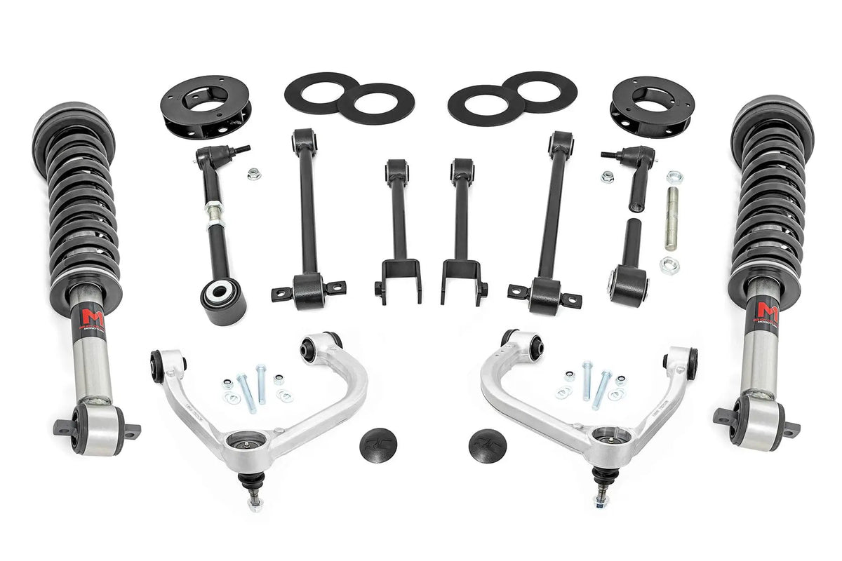 3 Inch Lift Kit | UCA | M1 Struts | Ford Expedition 4WD (2018-2024) by Rough Country