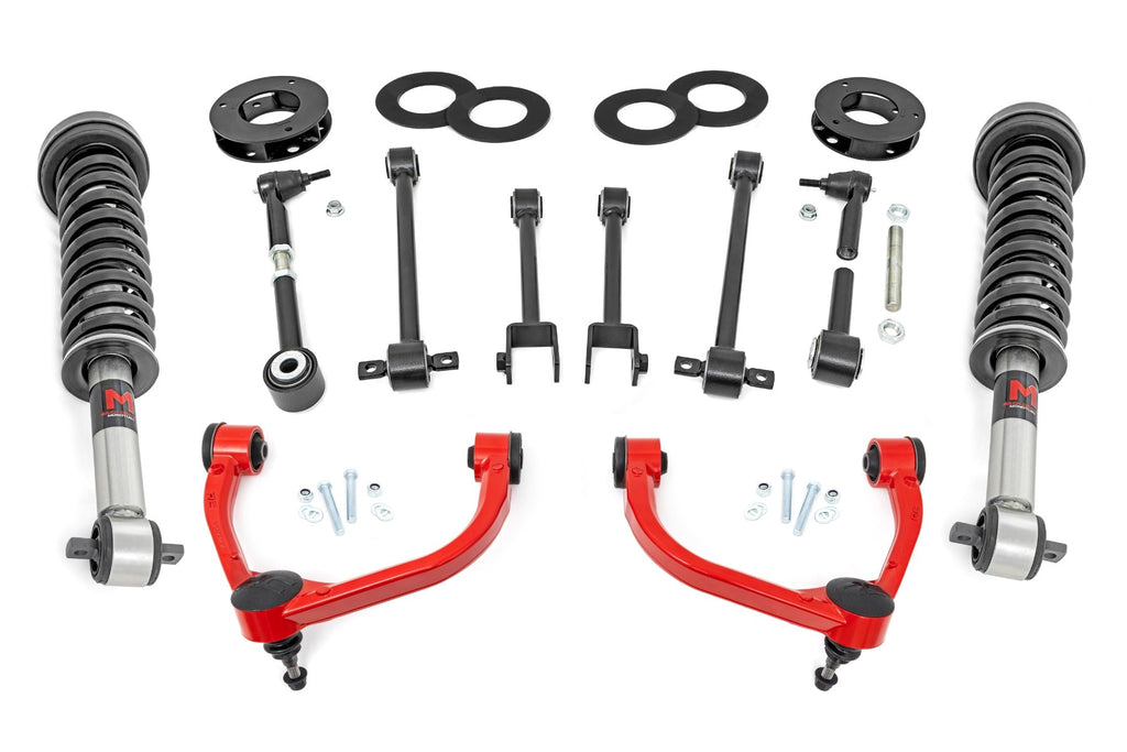 3 Inch Lift Kit | UCA | M1 Struts | Ford Expedition 4WD (2018-2024) by Rough Country