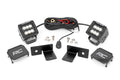 LED Light Kit | Under Bed Mount | 2" Black Pair | Spot | Polaris General XP 4 1000 by Rough Country