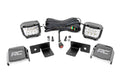 LED Light Kit | Under Bed Mount | 2" Chrome Pair | Wide Angle | Polaris General XP 4 1000 by Rough Country