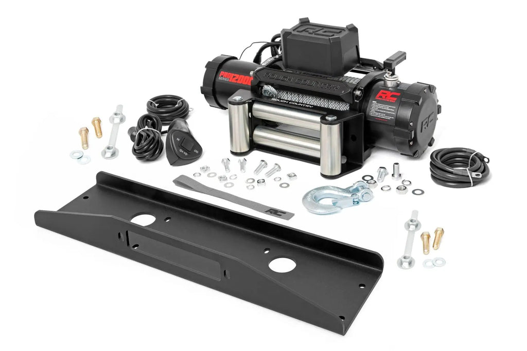 Winch Plate | PRO12000 | Mahindra Roxor by Rough Country