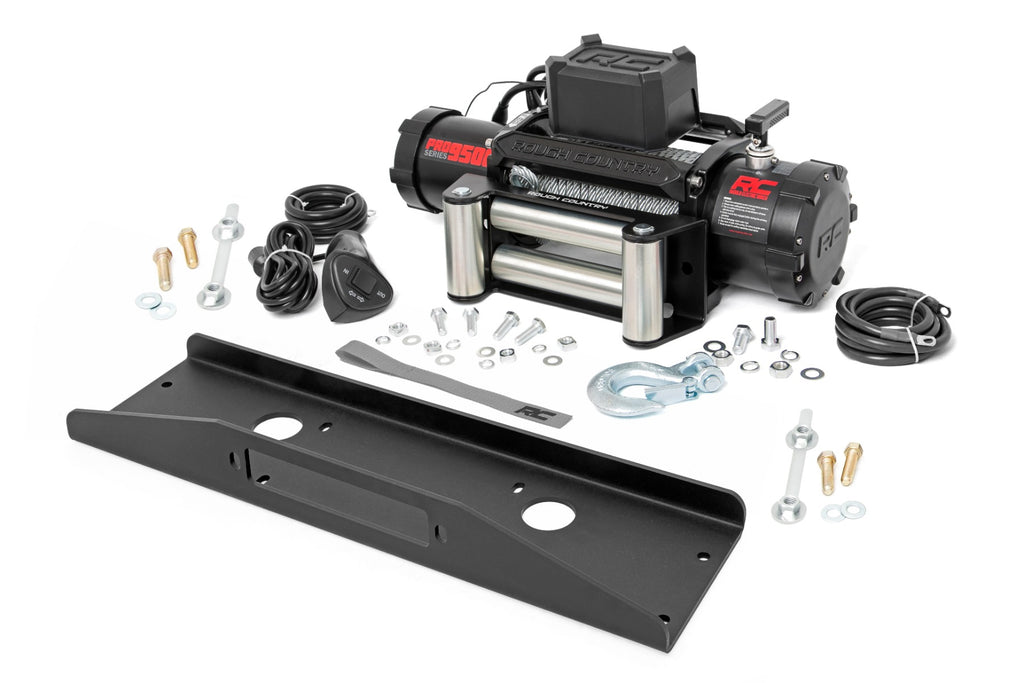 Winch Plate | PRO9500 | Mahindra Roxor by Rough Country