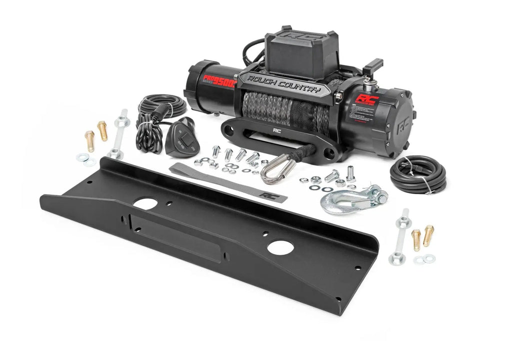 Winch Plate | PRO9500S | Mahindra Roxor by Rough Country