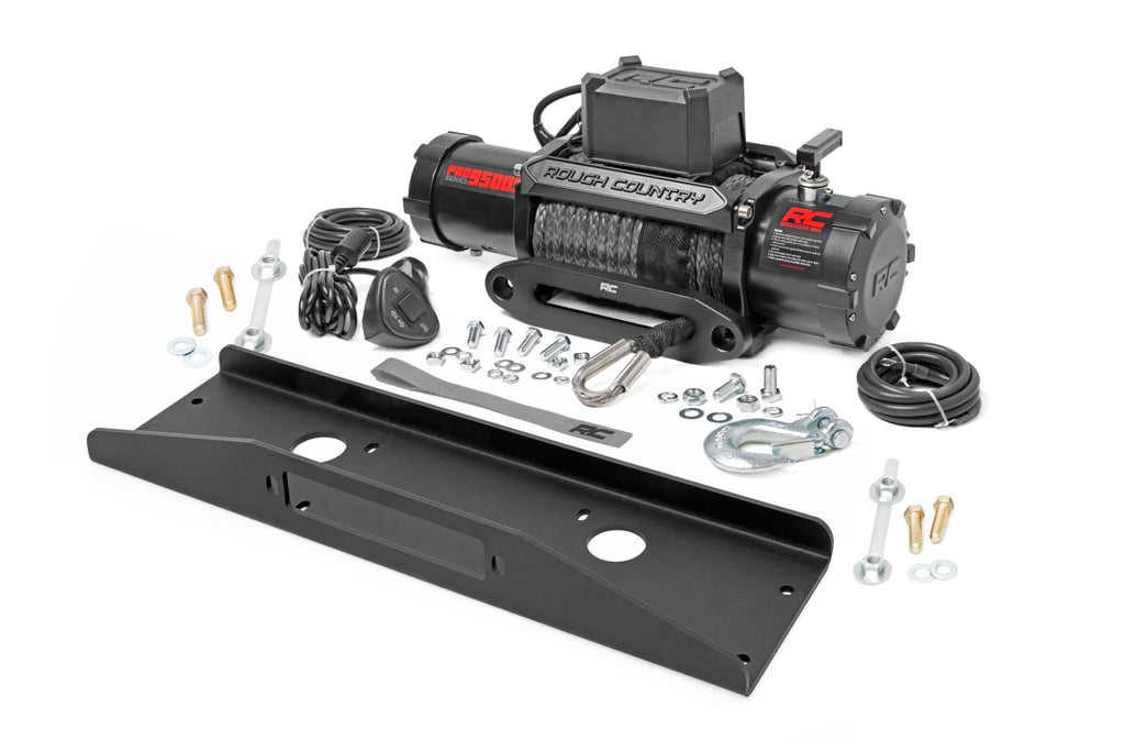 Winch Plate | PRO9500S | Mahindra Roxor by Rough Country