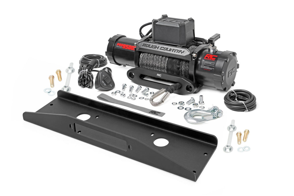 Winch Plate | PRO9500S | Mahindra Roxor by Rough Country