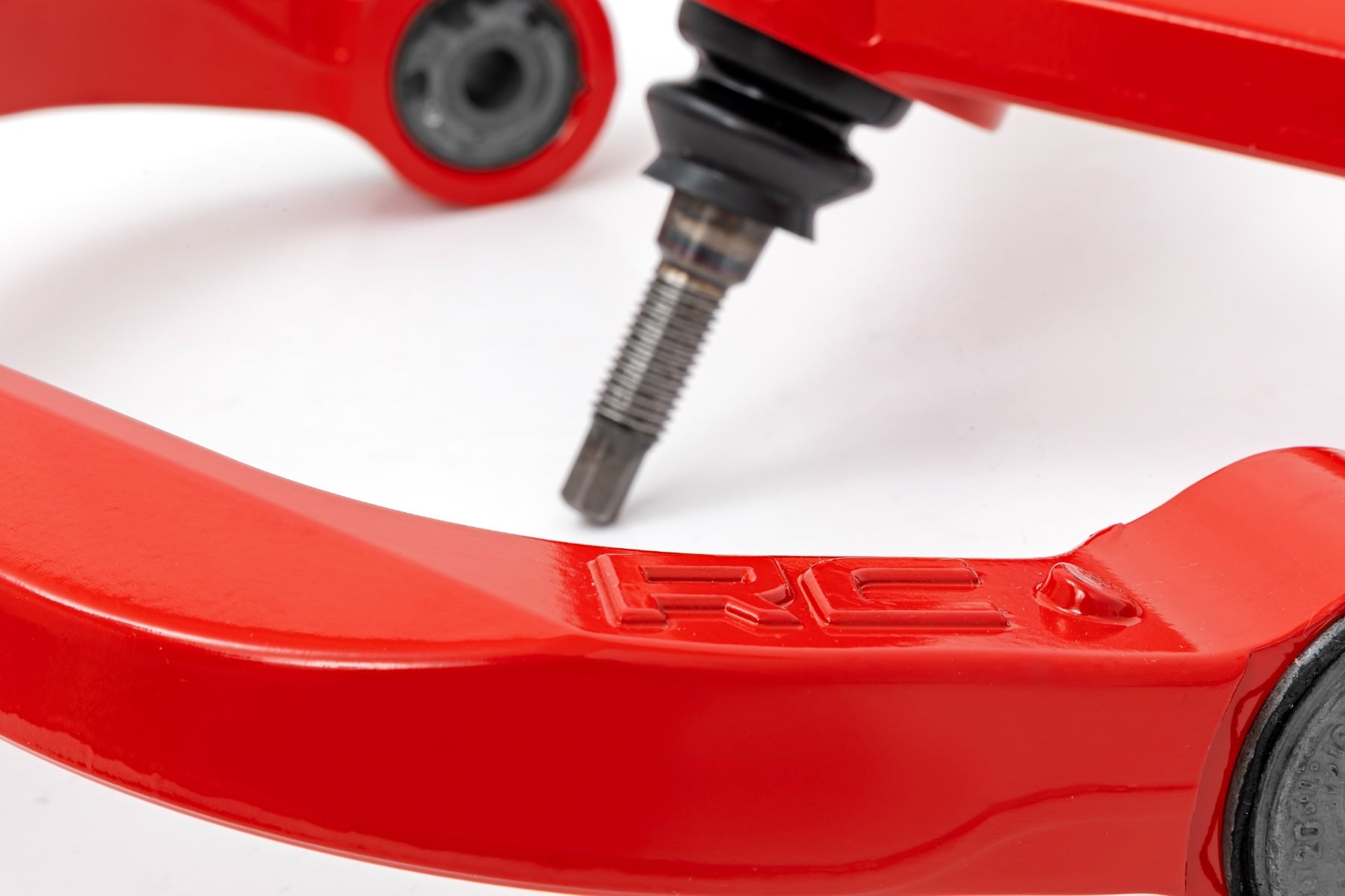 Red Forged Upper Control Arms | 3-3.5 Inch Lift | Ram 1500 2WD/4WD (19-26) by Rough Country