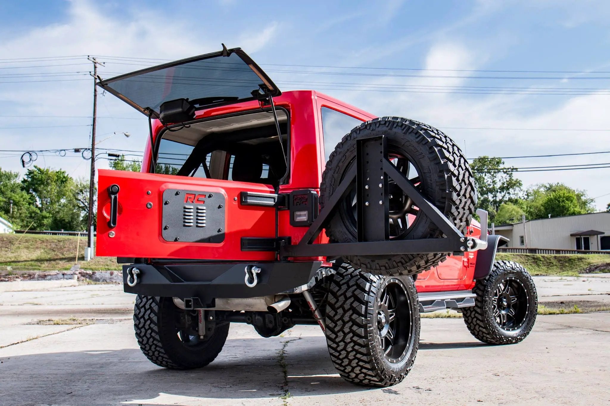 Tailgate Vent Cover | Jeep Wrangler JK/Wrangler Unlimited (2007-2018) by Rough Country