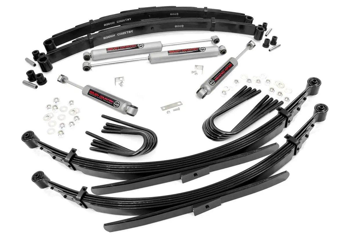 2 Inch Lift | 52 Inch Rear Springs | Chevy/GMC 3/4-Ton Suburban/C25/K25 Truck (73-76) by Rough Country