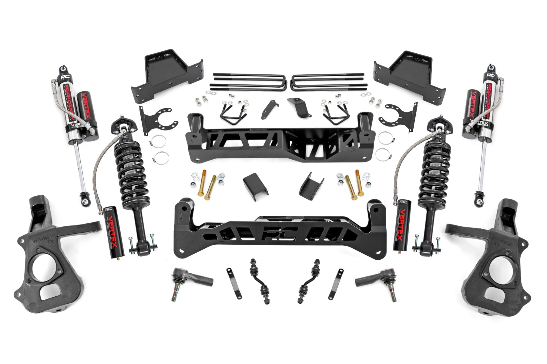 7 Inch Lift Kit | Alum/Stamp Steel | Vertex | Chevy/GMC 1500 (14-18 & Classic) by Rough Country