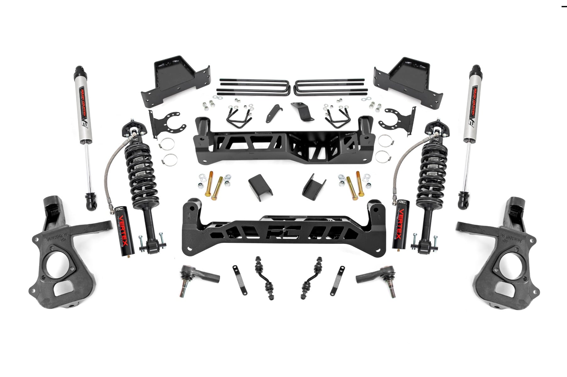 7 Inch Lift Kit | Cast Steel | Vertex/V2 | Chevy/GMC 1500 (14-18 & Classic) by Rough Country