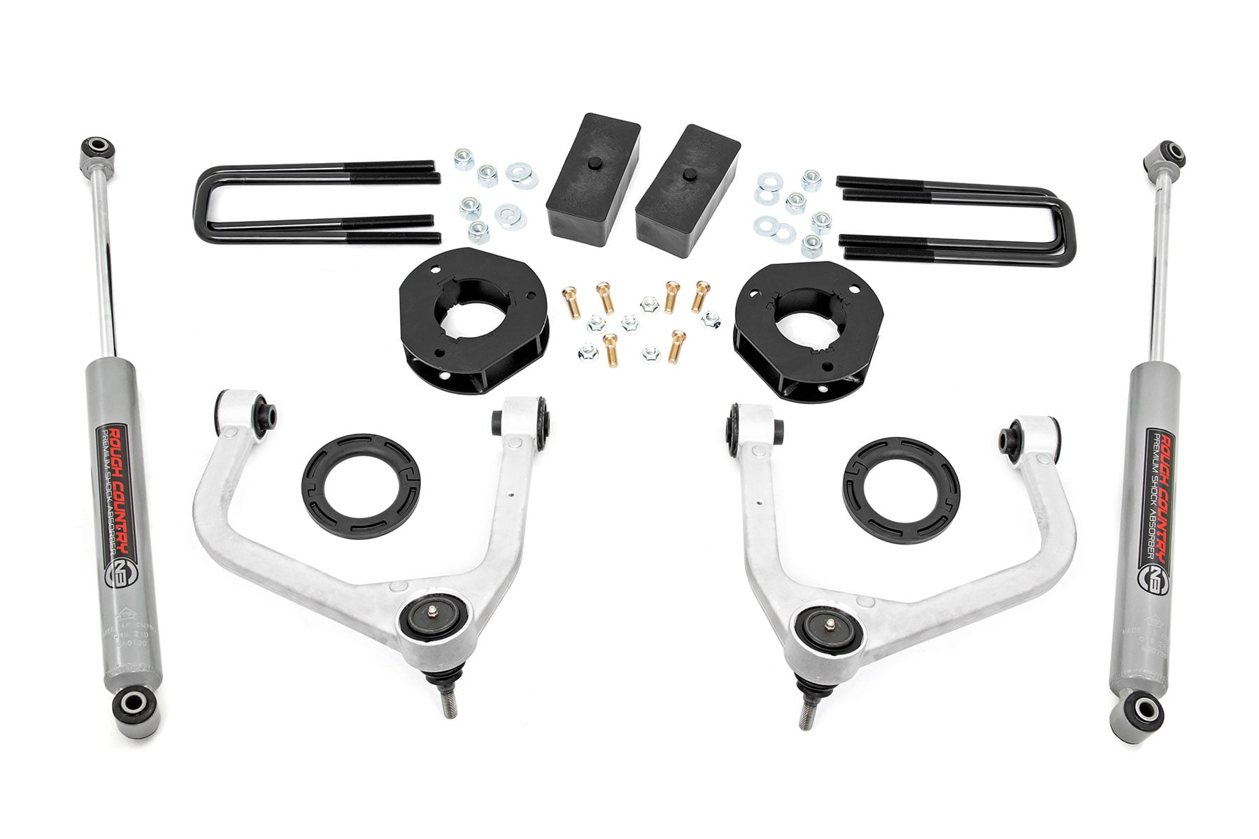 3.5 Inch Lift Kit | GMC Sierra 1500 2WD/4WD (2019-2024) by Rough Country