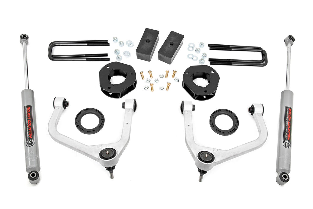 3.5 Inch Lift Kit | GMC Sierra 1500 2WD/4WD (2019-2024) by Rough Country