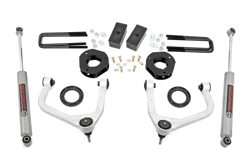 3.5 Inch Lift Kit | GMC Sierra 1500 2WD/4WD (2019-2024) by Rough Country