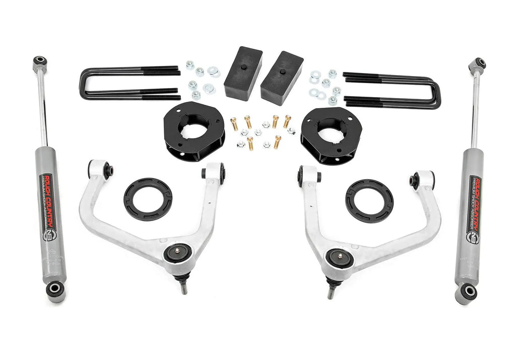 3.5 Inch Lift Kit | GMC Sierra 1500 2WD/4WD (2019-2024) by Rough Country
