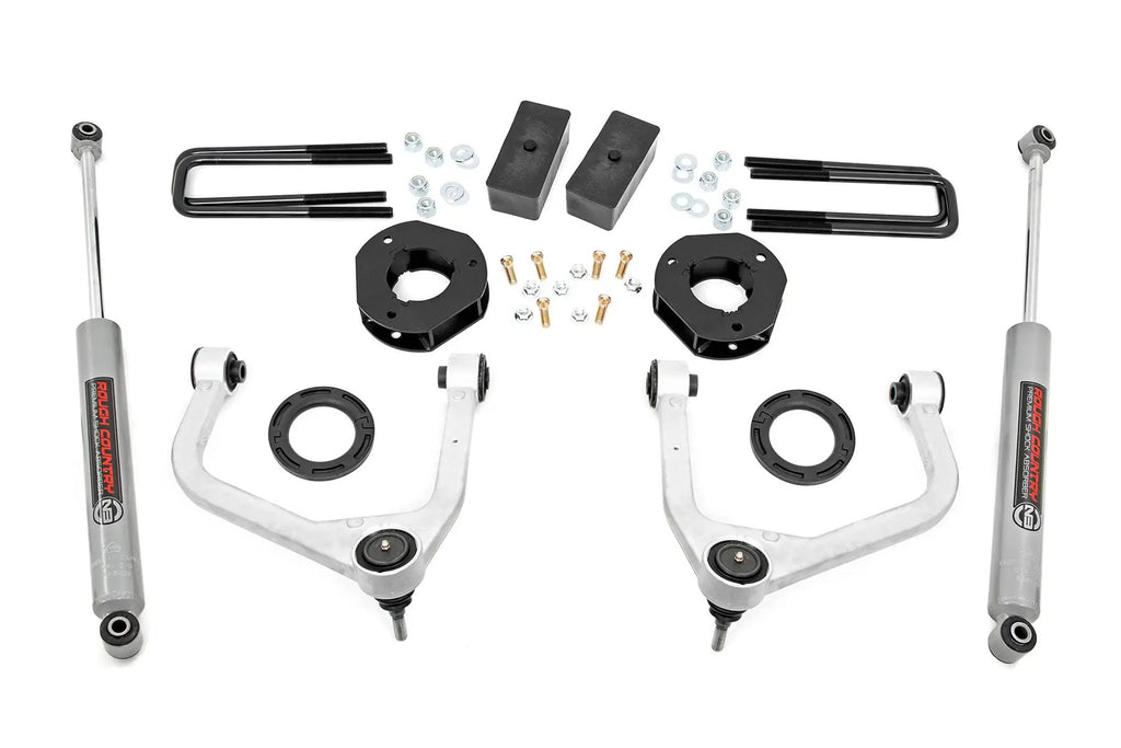 3.5 Inch Lift Kit | GMC Sierra 1500 2WD/4WD (2019-2024) by Rough Country