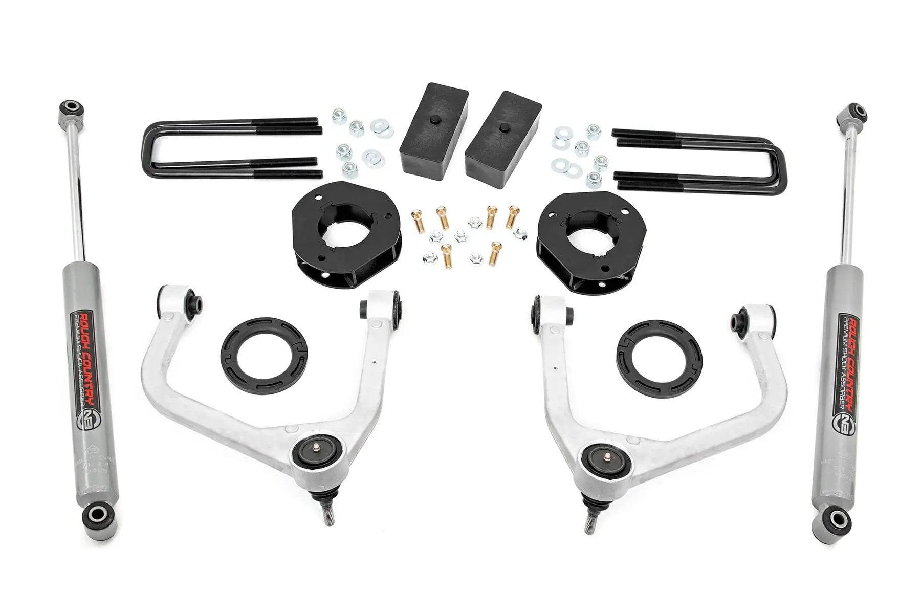 3.5 Inch Lift Kit | GMC Sierra 1500 2WD/4WD (2019-2024) by Rough Country