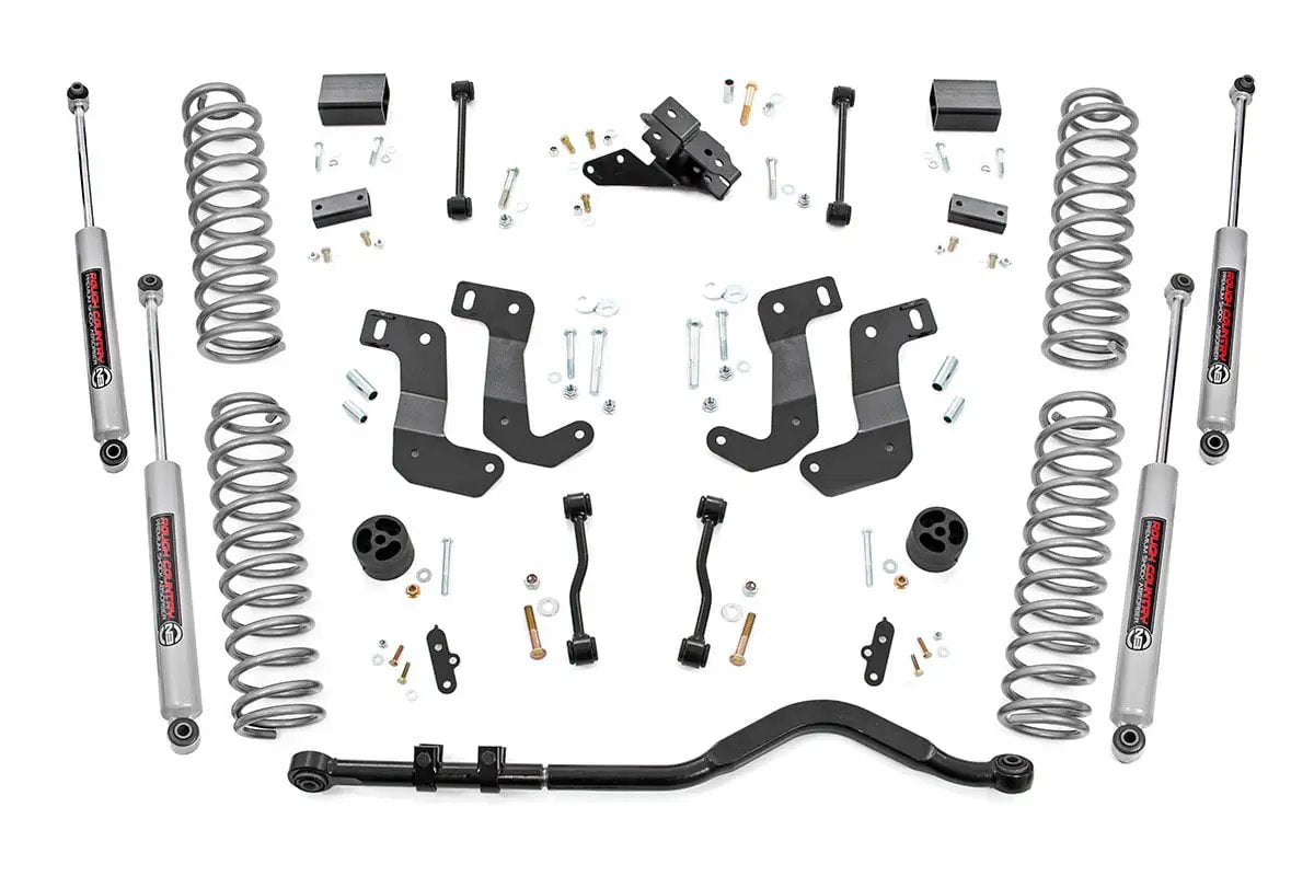 3.5 Inch Lift Kit | C/A Drop | 4-Door | EcoDiesel | Jeep Wrangler Unlimited (20-23) by Rough Country