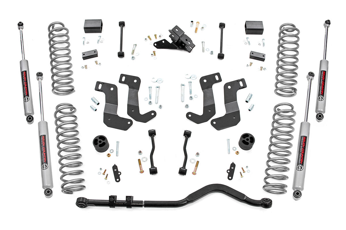 3.5 Inch Lift Kit | C/A Drop | 4-Door | EcoDiesel | Jeep Wrangler Unlimited (20-23) by Rough Country