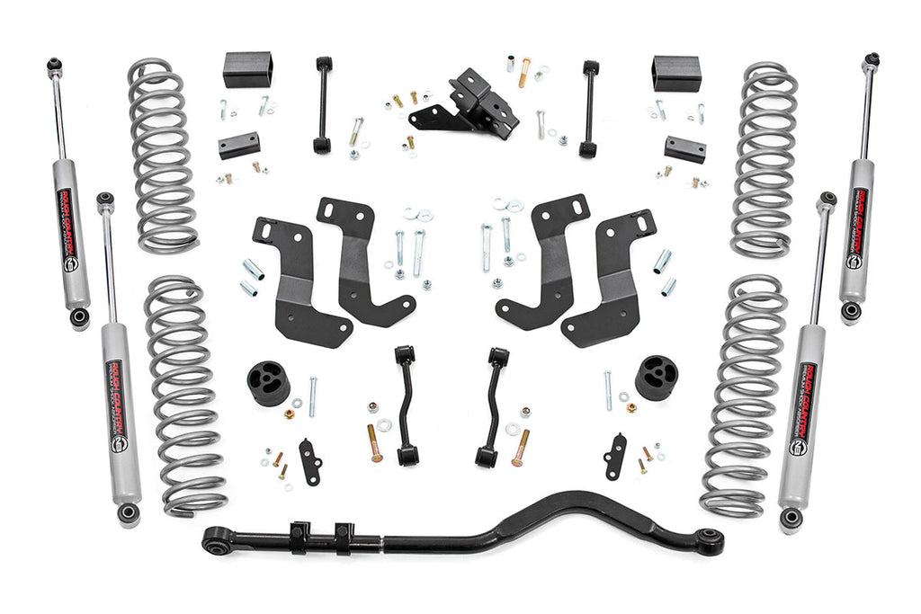 3.5 Inch Lift Kit | C/A Drop | 4-Door | EcoDiesel | Jeep Wrangler Unlimited (20-23) by Rough Country