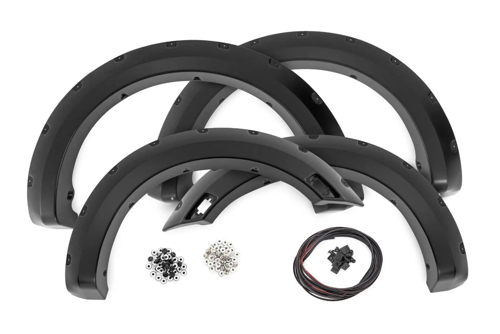 Pocket Fender Flares | G1 Black | 6' Bed | Ford Ranger 2WD/4WD (2019-2023)