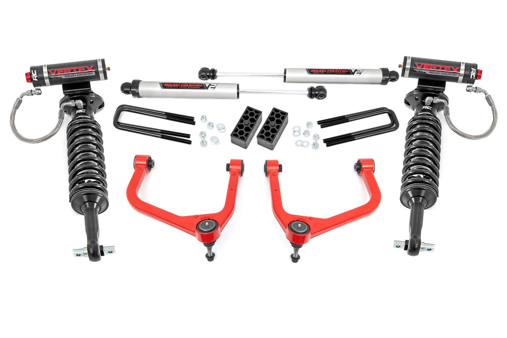 3.5 Inch Lift Kit | Vertex/V2 | Chevy Silverado 1500 2WD/4WD (2019-2024) by Rough Country