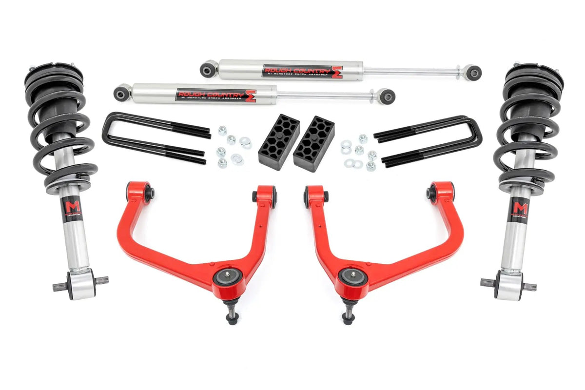 3.5 Inch Lift Kit | M1 Struts/M1 | GMC Sierra 1500 2WD/4WD (2019-2024) by Rough Country