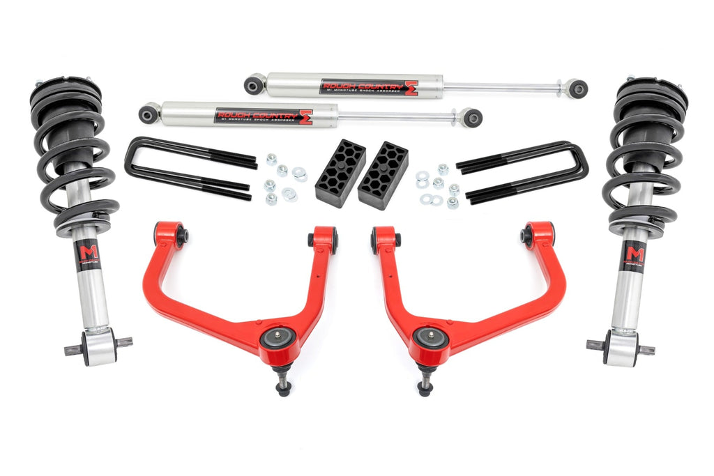 3.5 Inch Lift Kit | M1 Struts/M1 | GMC Sierra 1500 2WD/4WD (2019-2024) by Rough Country