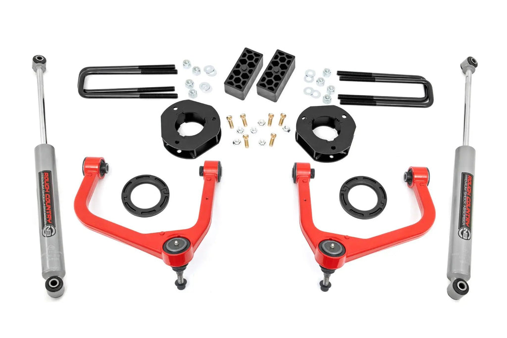 3.5 Inch Lift Kit | Chevy Silverado 1500 2WD/4WD (2019-2024) by Rough Country