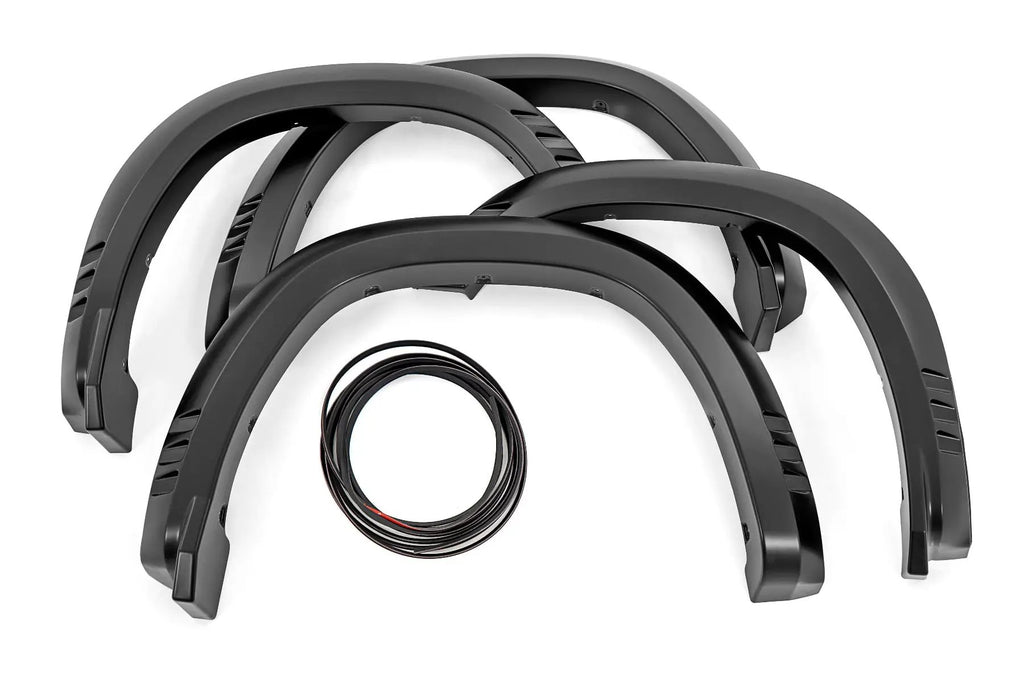 SF1 Fender Flares | DX8 Black | Ram 1500 2WD/4WD (2019-2024) by Rough Country