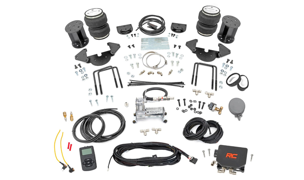 Air Spring Kit w/compressor | Wireless Controller | Chevy/GMC Sierra/Silverado 1500 (19-26) by Rough Country