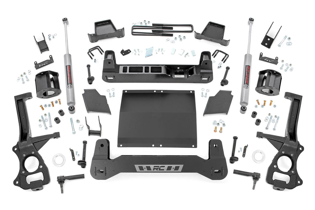 4 Inch Lift Kit | Diesel | Chevy/GMC Sierra 1500 (19-24)/Silverado 1500 (19-24) by Rough Country