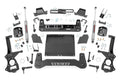 4 Inch Lift Kit | Diesel | Chevy/GMC Sierra 1500 (19-24)/Silverado 1500 (19-24) by Rough Country