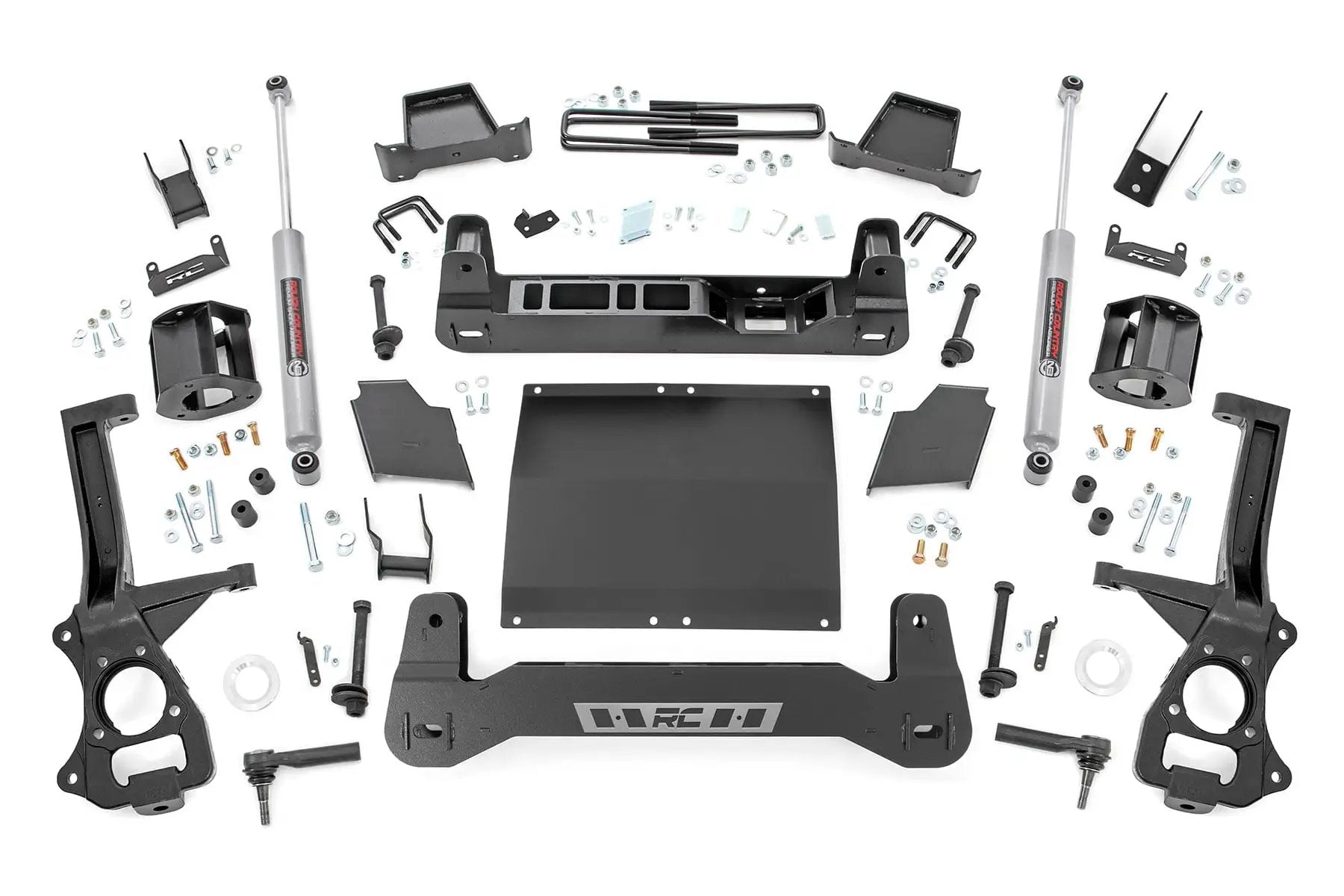4 Inch Lift Kit | Diesel | Chevy/GMC Sierra 1500 (19-24)/Silverado 1500 (19-24) by Rough Country