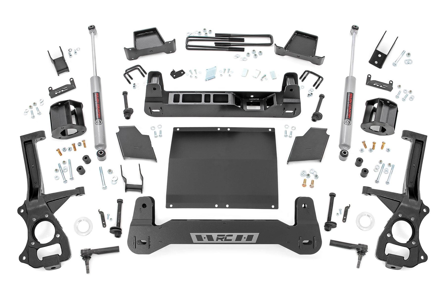 4 Inch Lift Kit | Diesel | Chevy/GMC Sierra 1500 (19-24)/Silverado 1500 (19-24) by Rough Country