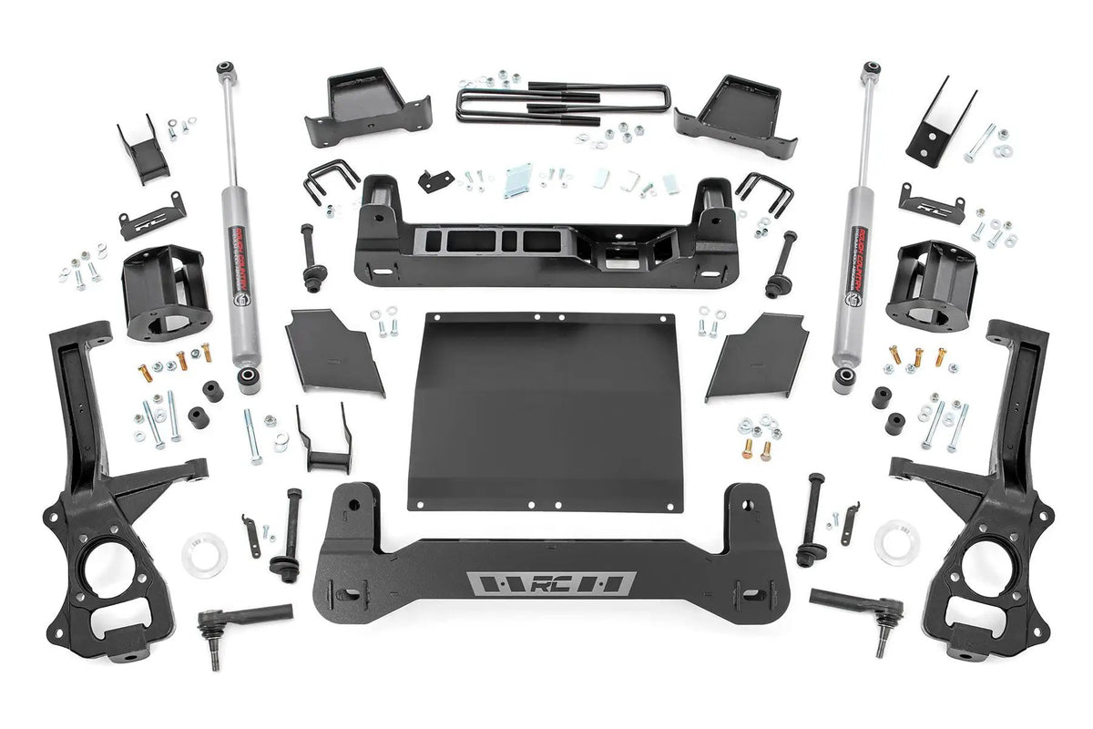 4 Inch Lift Kit | Diesel | Chevy/GMC Sierra 1500 (19-24)/Silverado 1500 (19-24) by Rough Country