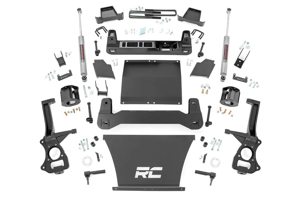 4 Inch Lift Kit | AT4/Trailboss | Chevy/GMC Sierra 1500 (19-24)/Silverado 1500 (19-24) by Rough Country