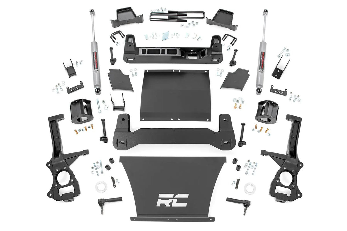 4 Inch Lift Kit | AT4/Trailboss | Chevy/GMC Sierra 1500 (19-24)/Silverado 1500 (19-24) by Rough Country